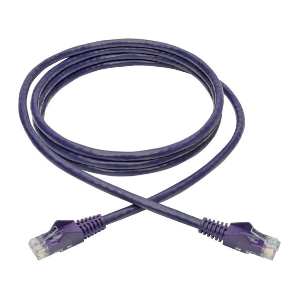 2bf2adb231d7aef81c0f0ddf6a3bad5f Tripp Lite series Cat6 Gigabit Snagless Molded (UTP) Ethernet Cable (RJ45 M/M), PoE, Purple, 6 ft. (1.83 m)
