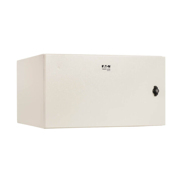 Tripp Lite series SmartRack Industrial Enclosure with Lock - NEMA 4, Wall Mount, Metal Construction, 20.5 in. Depth, 6U, Gray