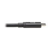 2c1bd79bdb78c0c07a70c8a6bfa2c72d Tripp Lite series Thunderbolt 3 Passive Cable (M/M) - 40 Gbps, 5A 100W Power Delivery, 4K/60 Hz, 0.5 m (1.6 ft.), Black