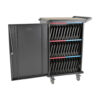Tripp Lite series 36-Device AC Mobile Charging Cart - Laptops and Chromebooks, 120V, NEMA 5-15P, 10 ft. (3.1 m) Cord, Black