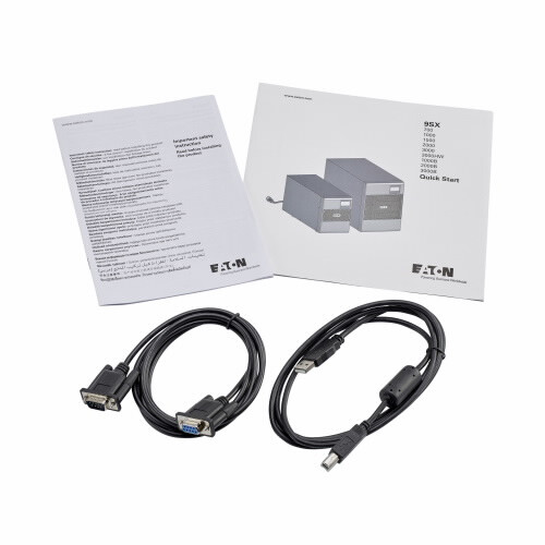 Eaton 9SX 1000VA 900W 120V Online Double-Conversion UPS - 6 NEMA 5-15R Outlets, Cybersecure Network Card Option, Extended Run, Tower - 9SX1000