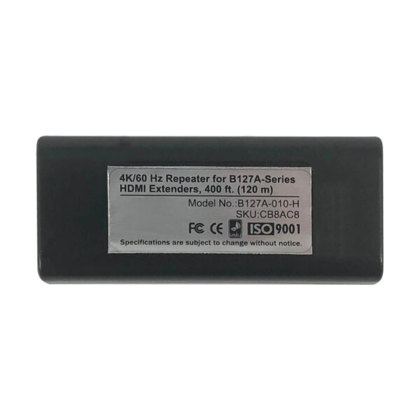 2caef798fcbdb2ad3719142e00c7fdfd Tripp Lite series Signal Repeater for B127A Extenders, Over Cat6, 4K 60Hz, HDR, 4:4:4, PoC, HDCP 2.2, 400 ft., TAA