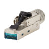 Tripp Lite series Cat6a Class EA STP Field-Termination Plug, 568A/568B, TAA - N232-SHC6A-1