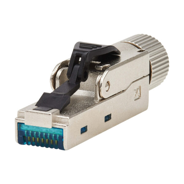 Tripp Lite series Cat6a Class EA STP Field-Termination Plug, 568A/568B, TAA - N232-SHC6A-1