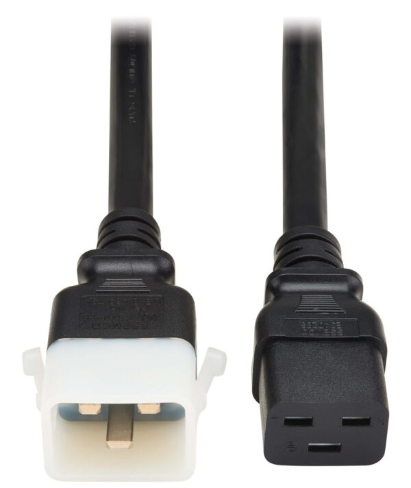 2ce4acb167a35196051dfebbd7d91e7a Tripp Lite series PDU Power Cords, C19 to P-Lock C20 - Heavy-Duty, 20A, 250V, 12 AWG, 3 ft. (0.9 m), Black, 6 Pack