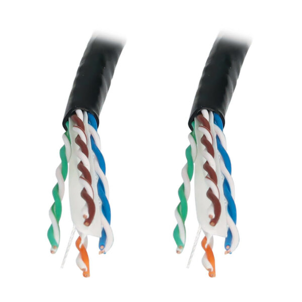 2d00b7174edbf9c0668f61be413c2b7a Tripp Lite series Cat6a 10G Solid Core UTP Bulk Ethernet Cable, CMR Rated, Black, 1000 ft. (305 m)