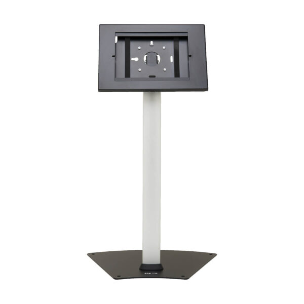 2d206d6d7a89cdccc6c0d9983f4e7f64 Tripp Lite series Secure Tablet Mount Floor Stand, Height-Adjustable, Black/Silver