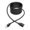 2d2c28a7802ee084ba0875ca20abbdca Tripp Lite series Power Extension Cord, NEMA 5-15P to NEMA 5-15R - Heavy-Duty, 15A, 120V, 14 AWG, 15 ft. (4.57 m), Black