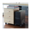 Tripp Lite series Mobile CPU Caddy for Computer Towers - Width Adjustable, Locking Casters, Black