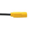 Tripp Lite series PDU Power Cord, C13 to C14 - 10A, 250V, 18 AWG, 4 ft. (1.22 m), Yellow
