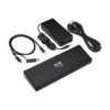 Tripp Lite series USB-C Dock, Dual Display - 5K 60 Hz DP, 4K 60 Hz HDMI, USB 3.x (5Gbps), USB-A/C Hub, GbE, 85W PD Charging - U442-DOCK21-B
