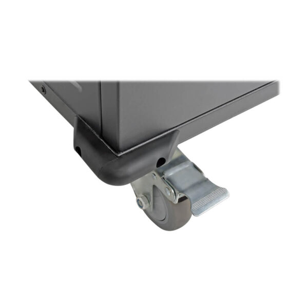 Tripp Lite series Multi-Device Charging Cart, 36 AC Outlets, Chromebooks and Laptops, 230V, BS 1363, Black