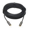 2def78092d29e0ae3deee12a8c2bfd78-1 Tripp Lite series USB-C to USB-C Plenum-Rated Fiber Active Optical Cable (AOC) - 4K 60 Hz, HDR, 4:4:4, M/M, Black, 15 m (49 ft.), Video-Only