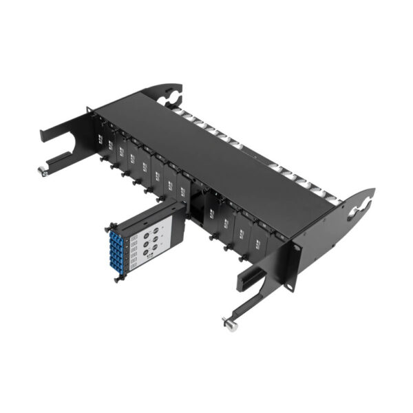 2e0c053b6e05d6a2c29719204dacd4f3 Tripp Lite 40/100Gb Singlemode Fiber, Breakout Cassette, (x3) 8-Fiber MTP/MPO (APC) to (x12) LC (UPC) Duplex 9/125, N482 Chassis - N482-3M8L12S