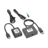 Tripp Lite series DisplayPort to HDMI over Cat5/6 Active Extender Kit, Pigtail Transmitter/Receiver for Video/Audio, 150 ft. (45 m), TAA