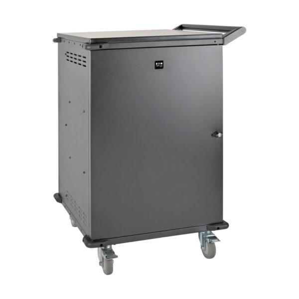 2e61cbc959bb80191fc4c0e340ec3ce2 Tripp Lite series 45-Device AC Mobile Charging Cart - Laptops and Chromebooks, 120V, NEMA 5-15P, 10 ft. (3.05 m) Cord, Black