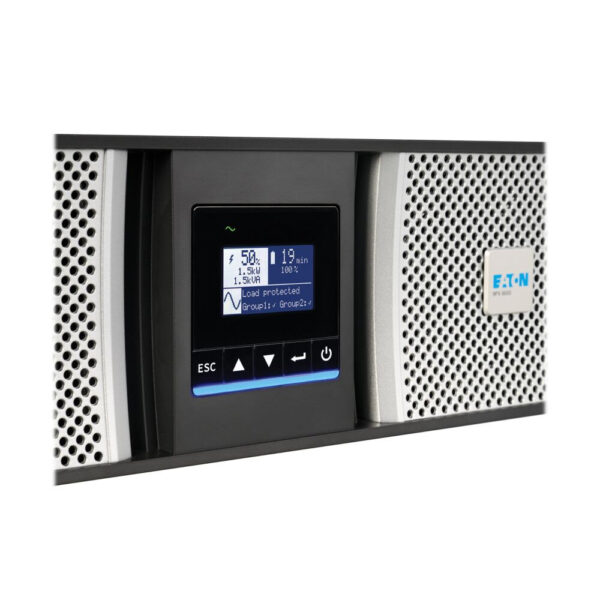 Eaton 9PX G2 3kVA 3kW 208V Online UPS, L6-30P or Hardwired Input, 2 L6-20R, 2 L6-30R, Hardwired Output, Network Card, 3U Rack/Tower - 9PX3K3UG2