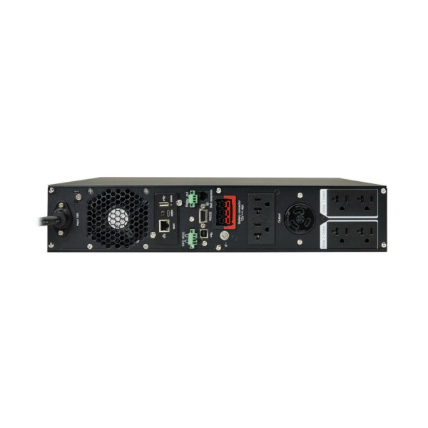 2eacde0bd8c43638900b196439a15411 Tripp Lite SU2200RTXLCDN uninterruptible power supply (UPS) Double-conversion (Online) 2,2 kVA 1800 W 6 AC outlet(s)