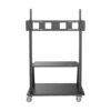 2ecb46aa9d50fbd6350d0efa4a07eb65 Tripp Lite series Heavy-Duty Rolling TV Cart for 60” to 105” Flat-Screen Displays, Locking Casters, Black