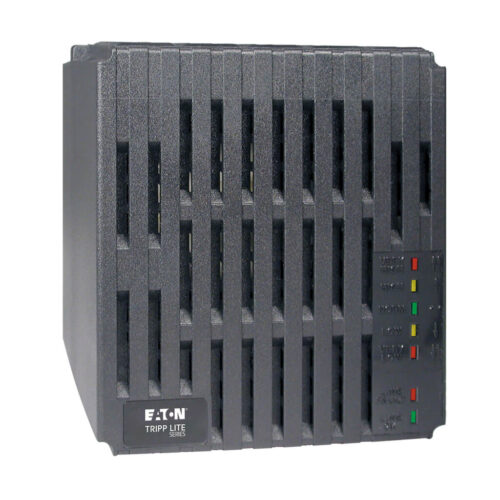 Tripp Lite series 2400W 120V Power Conditioner with Automatic Voltage Regulation (AVR), AC Surge Protection, 6 Outlets, TAA