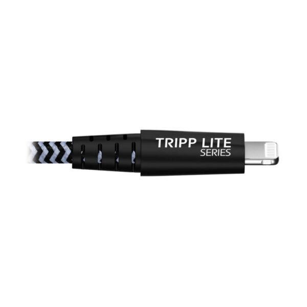 2f133d4dc77603e8a11bfad946f6bae3-2 Tripp Lite series Heavy-Duty USB-A to Lightning Sync/Charge Cable, MFi Certified - M/M, USB 2.0, 6 ft. (1.83 m)