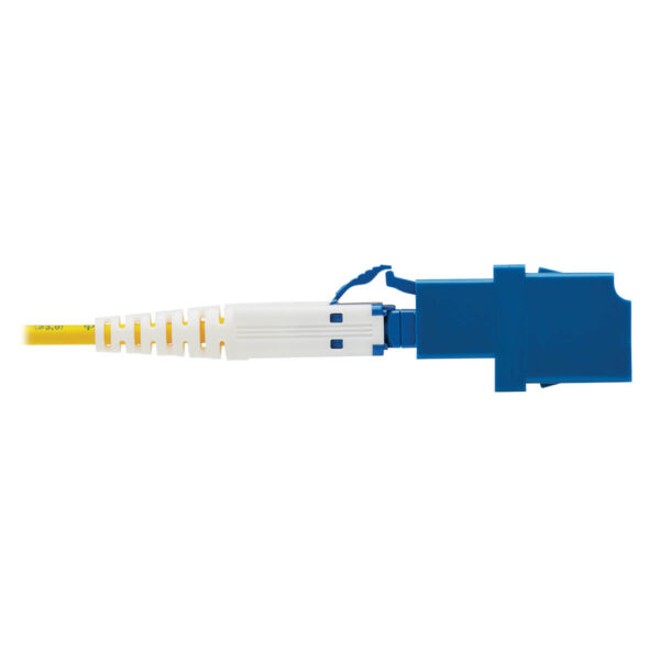 2f58748b081908cc93d4628609d44829 Tripp Lite series 400G Duplex Singlemode 9/125 OS2 Fiber Optic Cable Adapter (CS-UPC/LC-UPC), M/F, Round LSZH Jacket, Yellow, 1 ft.