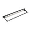 Tripp Lite series 24-Port 1U Rack-Mount Cat6a 110 Patch Panel with Cable Management Bar, 110 Punchdown, RJ45, TAA