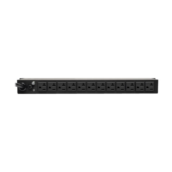 Tripp Lite 2kW 1-Phase Local Metered PDU with ISOBAR, 3840 Joules, 100-127V, 12x 5-20R, 2x 5-15R, L5-20P/5-20P, 15 ft. Cord, 1U Rack - PDUMH20-ISO