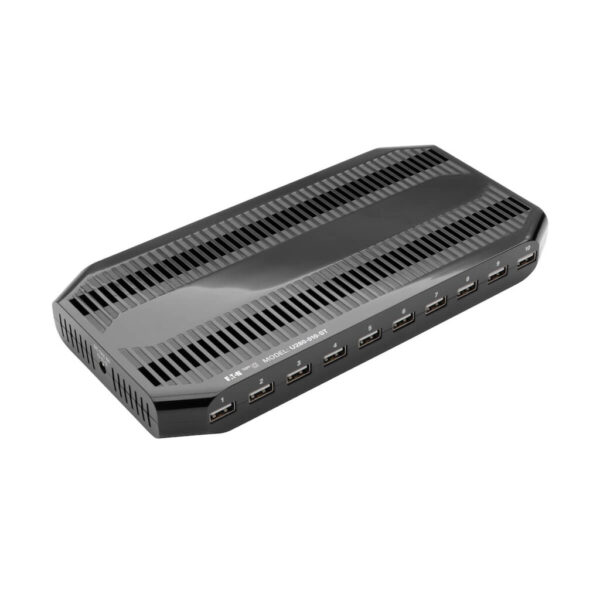 2fa986968531064e5c66b966f52f38be Tripp Lite series 10-Port USB Charging Station with Adjustable Storage, 12V 8A (96W) USB Charger Output