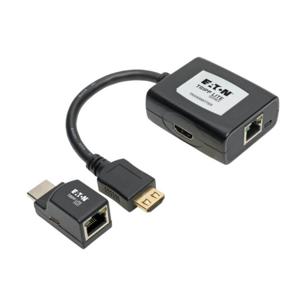 2fb1abbe508747480d2d8649e2fa138f Tripp Lite series HDMI over Cat5/6 Extender Kit, Transmitter/Receiver for Video/Audio, PoC, Up to 100 ft. (30 m), TAA