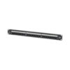 Tripp Lite series Cat5e 24-Port Patch Panel - PoE+ Compliant, 110/Krone, 568A/B, RJ45 Ethernet, 1U Rack-Mount, TAA