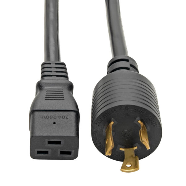 Tripp Lite series Power Cord, C19 to NEMA L6-20 - Heavy-Duty, 20A, 250V, 12 AWG, 14 ft. (4.27 m), Black