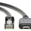 Tripp Lite series USB-C to RJ45 Gigabit Ethernet Cable (M/M) - USB 3.2 Gen 1, 1 m (3.3 ft.)