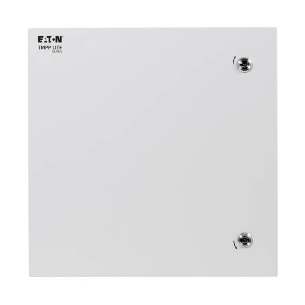Tripp Lite series SmartRack Outdoor Industrial Enclosure with Lock - NEMA 4, Surface Mount, Metal Construction, 18 x 18 x 10 in., Gray