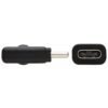 304345c43984fe9ef8a5cad7412b0f73 Tripp Lite series USB-C Extension Cable (M/F) - USB 3.2 Gen 2 (10Gbps), Thunderbolt 3 Compatible, Right-Angle Plug, 20 in. (0.5 m)