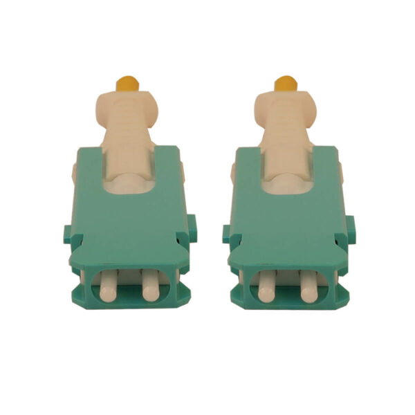 Tripp Lite series 400G Multimode 50/125 OM4 Fiber Optic Cable (Duplex SN-PC M/M), LSZH, Magenta, 3 m (9.8 ft.)