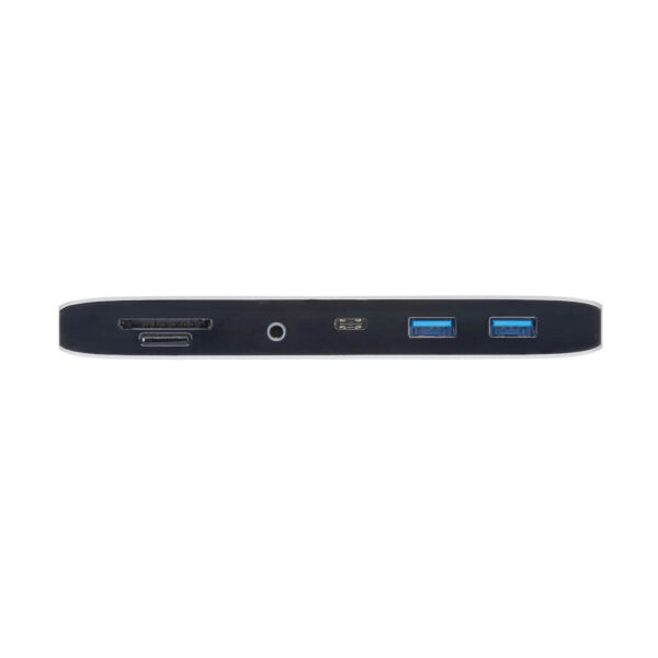 Tripp Lite Thunderbolt 3 Dual-Display Dock, 8K DisplayPort, USB 3.2 Gen 2 10G, USB-A/USB-C Hub, GbE, International Plug Adapters - MTB3-DOCK-03INT