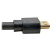 Tripp Lite series Mini DisplayPort 1.4 to HDMI Active Adapter Cable (M/M), 4K 60 Hz, 4:4:4, HDR, HDCP 2.2, 6 ft. (1.8 m), TAA