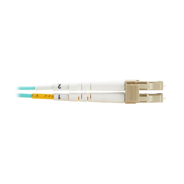 Tripp Lite series 10Gb Duplex Multimode 50/125 OM3 OFNP Fiber Patch Cable (LC/LC) - Aqua, 7 m (23 ft.), TAA