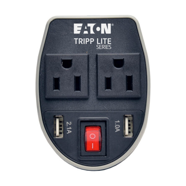 311798a597b9eeff761022ae7e9c23eb Tripp Lite series 200W PowerVerter Ultra-Compact Car Inverter with 2 Outlets and 2 USB Charging Ports, Cup Holder Design