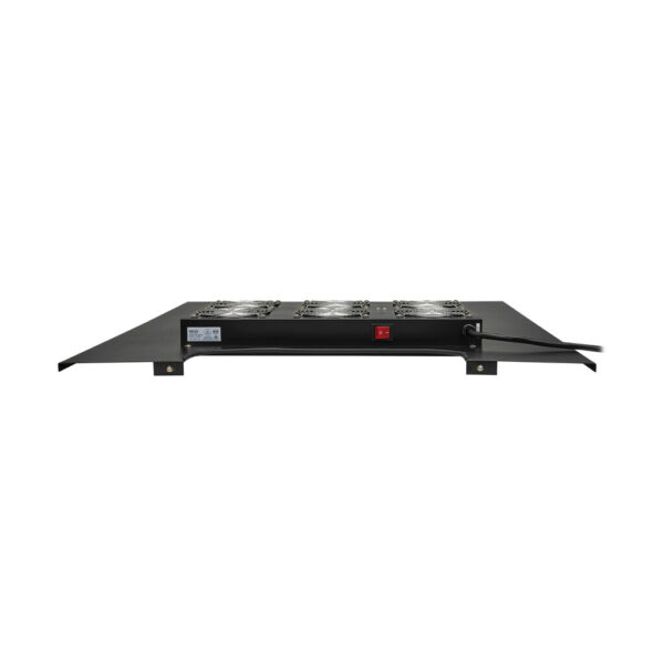 Tripp Lite series SmartRack Roof-Mounted Fan Panel for Wide Rack Enclosure Cabinets - 6 120V Fans, 630 CFM, 5-15P Plug