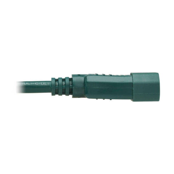 Tripp Lite series Heavy-Duty PDU Power Cord, C13 to C14 - 15A, 250V, 14 AWG, 6 ft. (1.83 m), Green