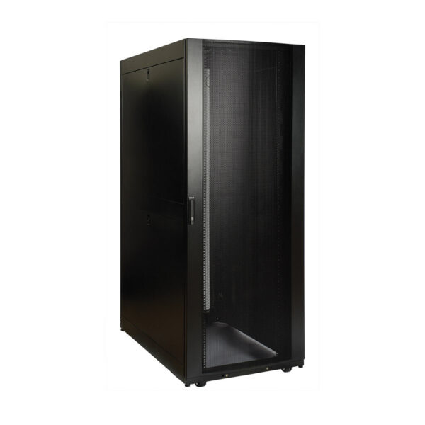 Tripp Lite series 42U SmartRack Deep and Wide Rack Enclosure Cabinet with doors & side panels