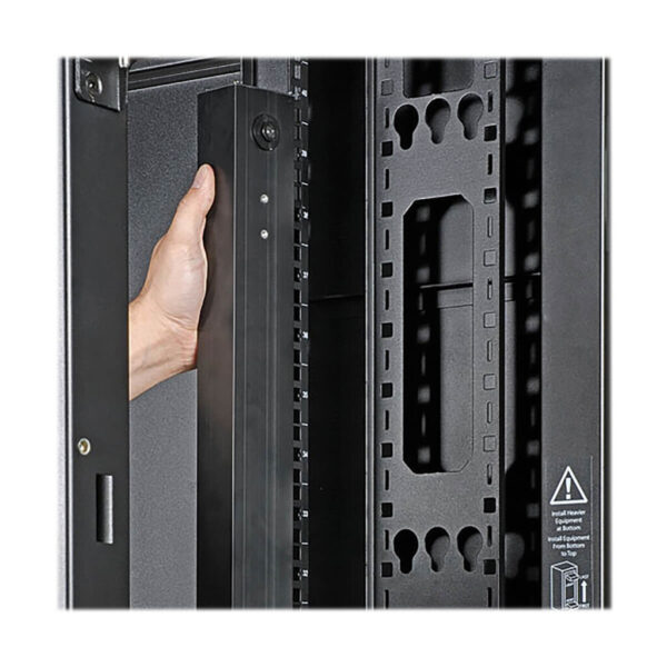 316561535b6b072d6fb043035ff1e7e9 Tripp Lite series 48U SmartRack Wide Standard-Depth Rack Enclosure Cabinet with doors, side panels & shock pallet packaging