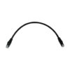 318f95046fdcdda27f038f297543642a Tripp Lite series Cat6a 10G Snagless Molded UTP Ethernet Cable (RJ45 M/M), PoE, Black, 1 ft. (0.3 m)