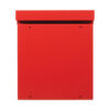 Tripp Lite series SmartRack Industrial Enclosure - NEMA 3R, Wall Mount, Metal, Locking, Fan With Thermal Switch, 23 in. Depth, 12U, Red