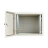 Tripp Lite series SmartRack Industrial Enclosure with Lock - NEMA 4, Wall Mount, Metal Construction, Hinged Back, 32 in. Depth, 9U, Gray