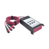 Tripp Lite 40/100Gb OM4 Fiber Breakout Cassette with Built-In MTP Cables, (x3) 8-Fiber OM4 MTP/MPO to (x12) LC Duplex - N482-3M8L12-B