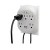 Tripp Lite series Protect It! 5-Outlet Surge Protector, Direct Plug-In, 1225 Joules, 1-Line RJ11 Protection