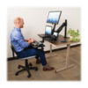 Tripp Lite series Height-Adjustable Sit-Stand Workstation, Single-Monitor, Clamp-On